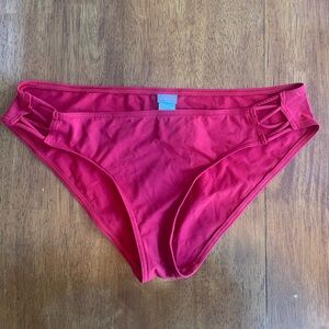 ERES Red Bikini Bottom Size 10